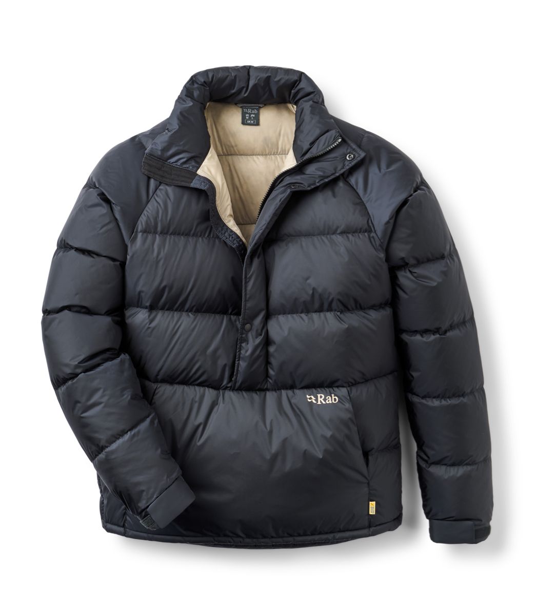 Rab Kinder Smock Second Stitch Black/dark Pebble