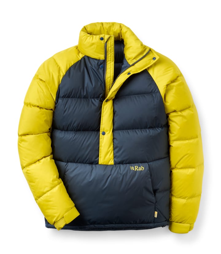 Rab Kinder Smock Second Stitch Dark Pebble/galaxy Blue Rab