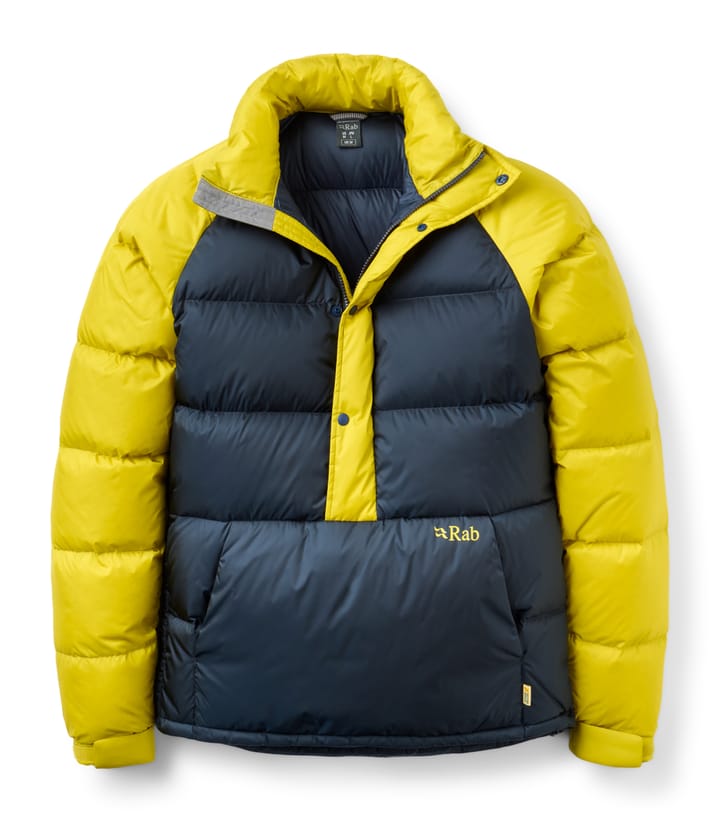 Rab Kinder Smock Second Stitch Dark Pebble/galaxy Blue Rab