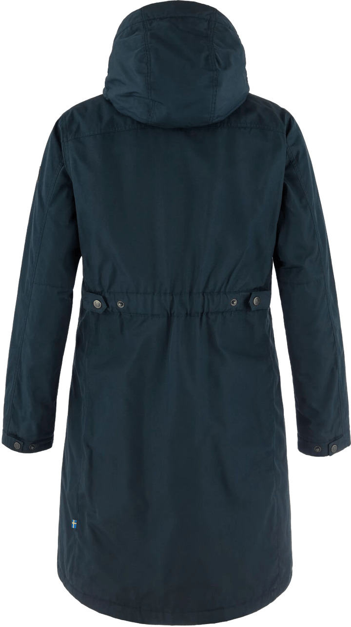 Fjällräven Women's Kiruna Hydratic Padded Parka Dark Navy Fjällräven
