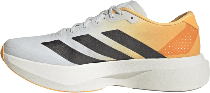 Adidas Men's Adizero Evo SL Crystal white/Lucid Tangerine/Iron met. Adidas
