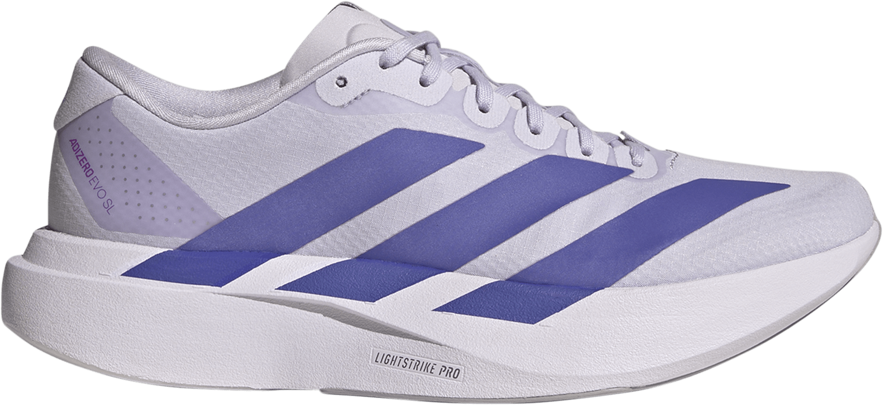 Adidas Women's Adizero Evo Sl Woven Glory Grey / Solar Purple / Purple Tint
