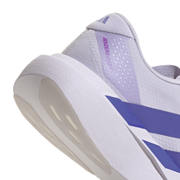 Adidas Women's Adizero Evo Sl Woven Glory Grey / Solar Purple / Purple Tint Adidas