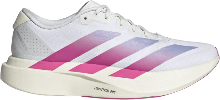 Adidas Women's Adizero Evo Sl Woven FTWR White / Lucid Fuchsia / Violet Tone Adidas