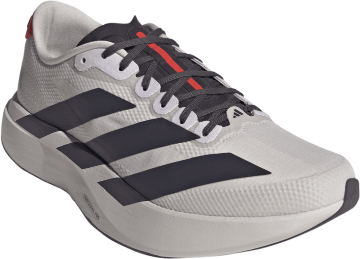 Adidas Men's Adizero EVO SL Woven Audi Revolut F1 Team Shoes Chalk Pearl/Utility Black/Hi-Res Red Adidas