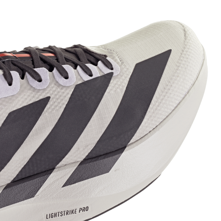 Adidas Men's Adizero EVO SL Woven Audi Revolut F1 Team Shoes Chalk Pearl/Utility Black/Hi-Res Red Adidas