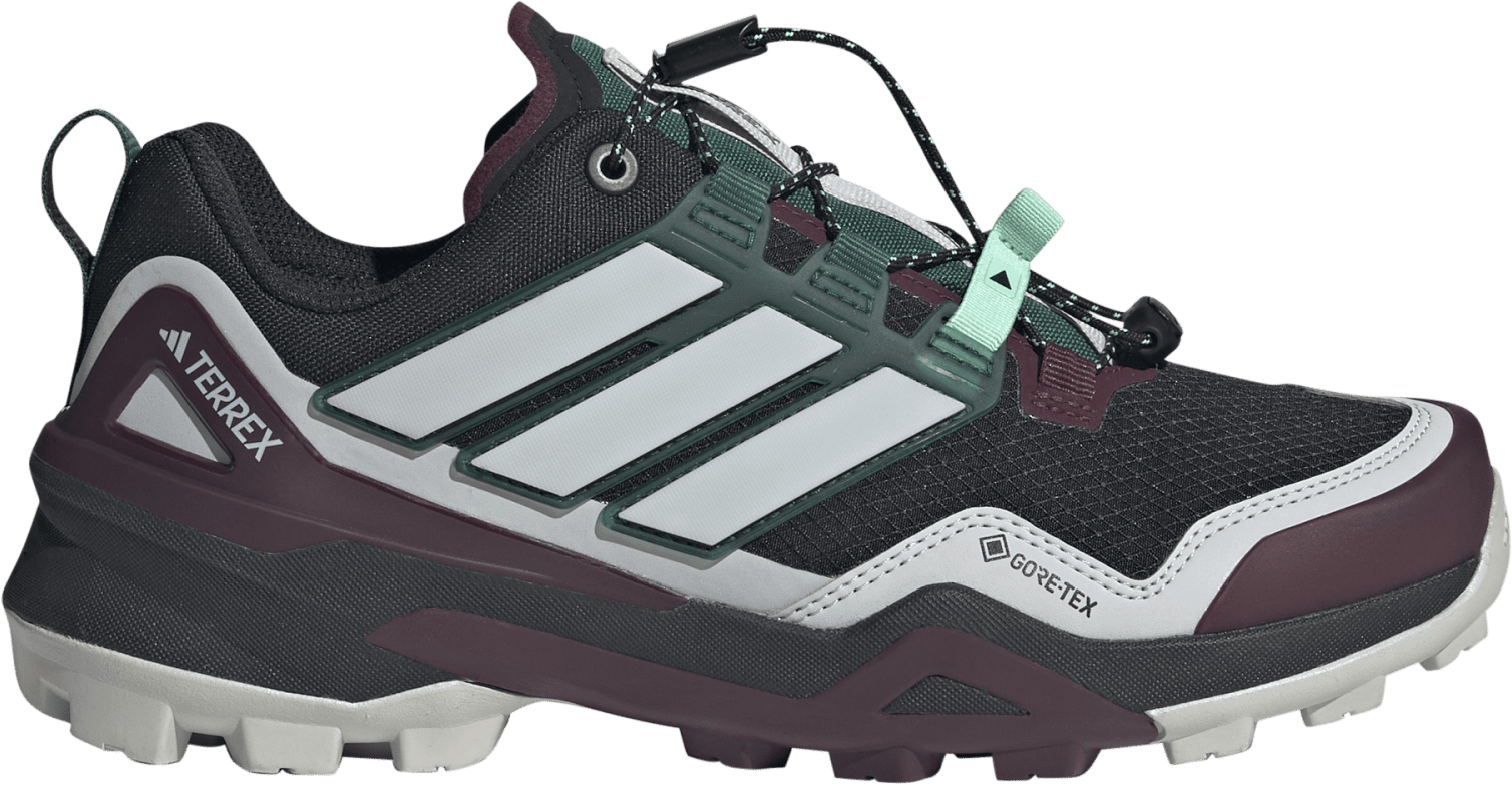 Adidas Women's Terrex Skychaser GORE-TEX Hiking Shoes Core Black/Grey One/Maroon