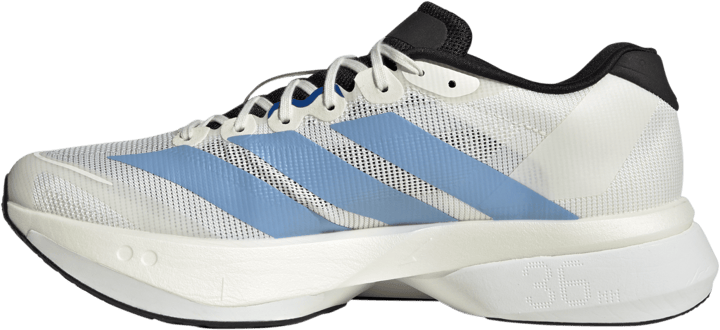 Adidas Men's Adizero Boston 13 Off White/Light Blue/Gold Metal Adidas