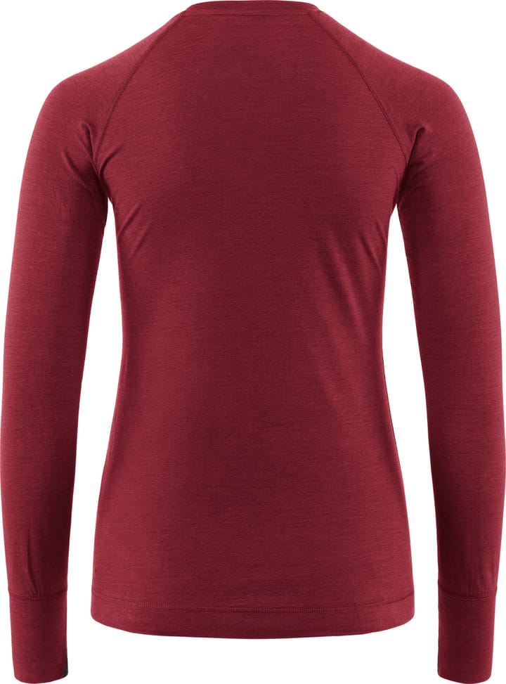 Women's Fafne Crew Dark Russet Klättermusen