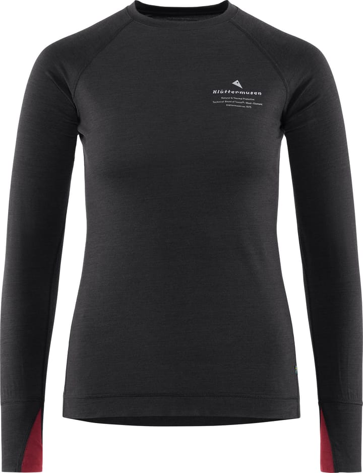 Women's Fafne Crew Raven Klättermusen