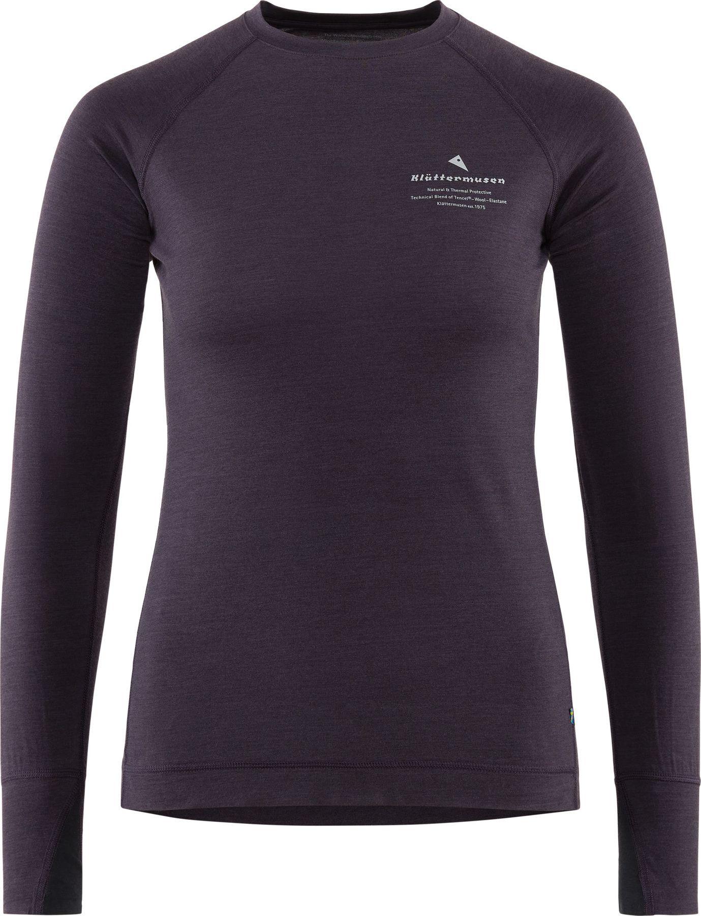 Klättermusen Women's Fafne Crew Grape