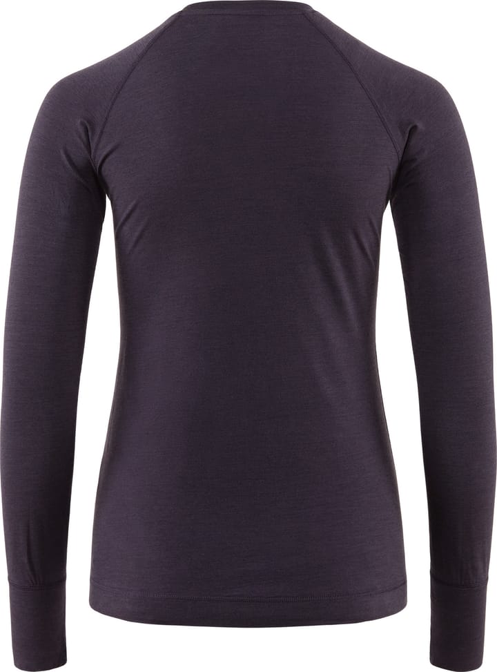 Klättermusen Women's Fafne Crew Grape Klättermusen