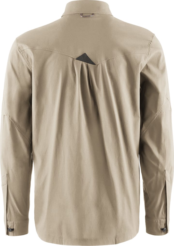 Klättermusen Men's Garm Long-Sleeve Shirt Silver Green Klättermusen
