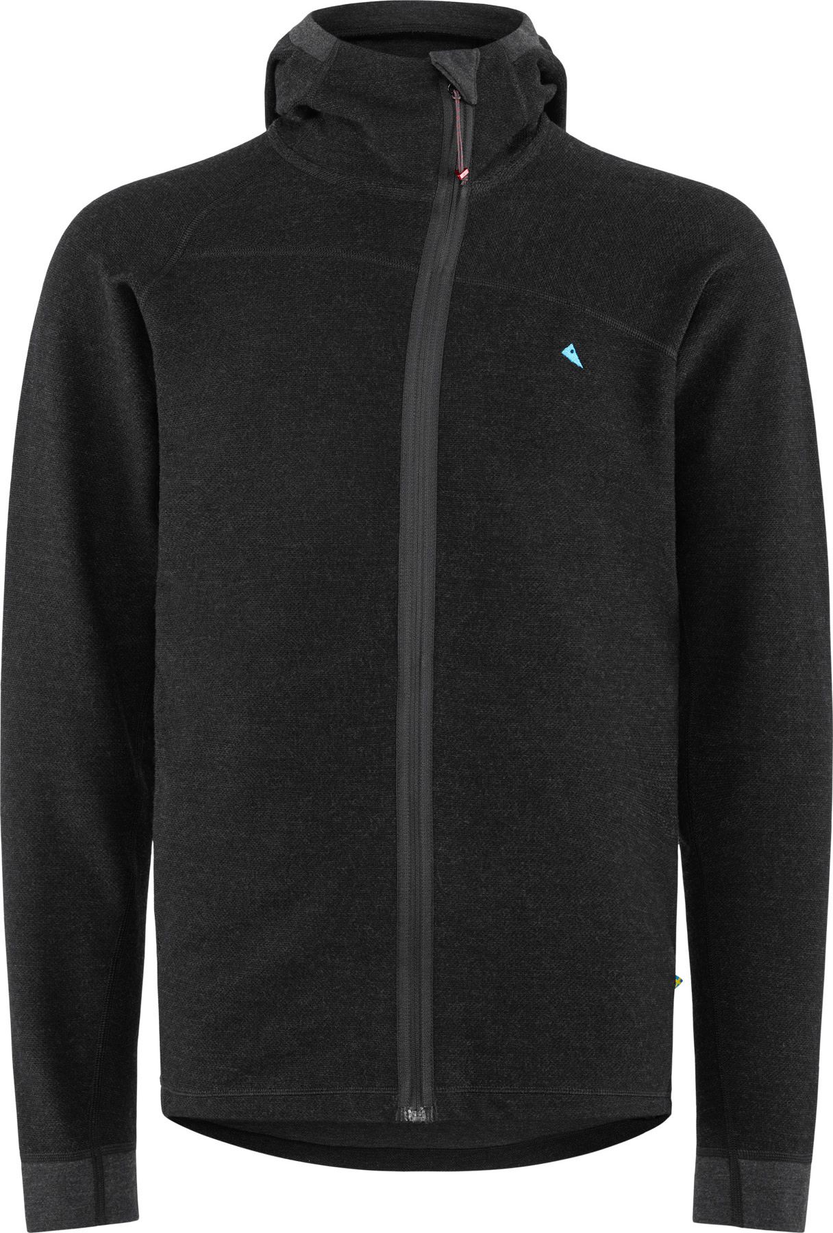 Klättermusen Men's Hödur Hooded Zip Black