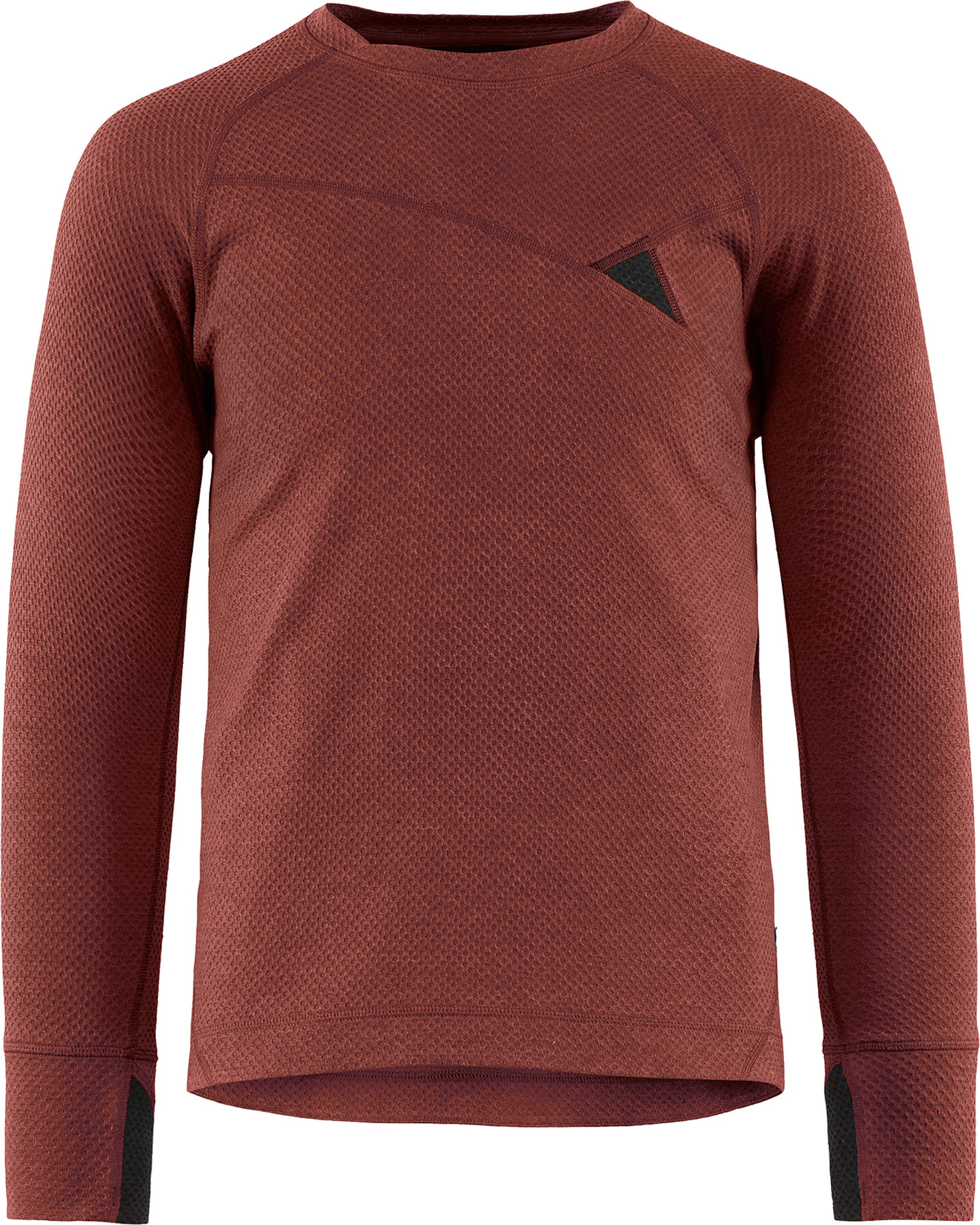 Klättermusen Men's Huge Crew Madder Red Undertøy overdel XL