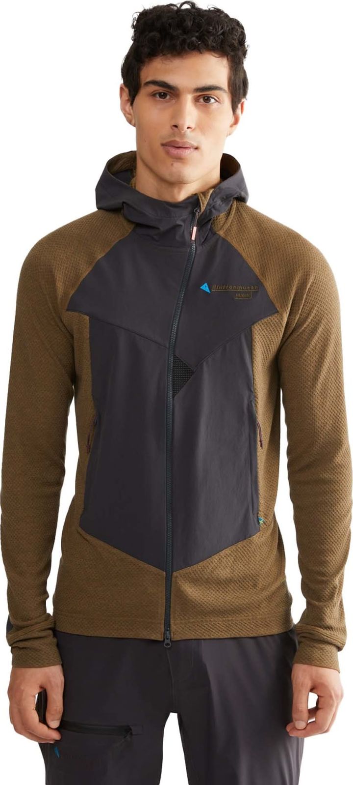 Klättermusen Men's Hugin Zip Hoodie Olive-Raven Klättermusen Klättermusen Men's Hugin Zip Hoodie Olive-Raven Klättermusen