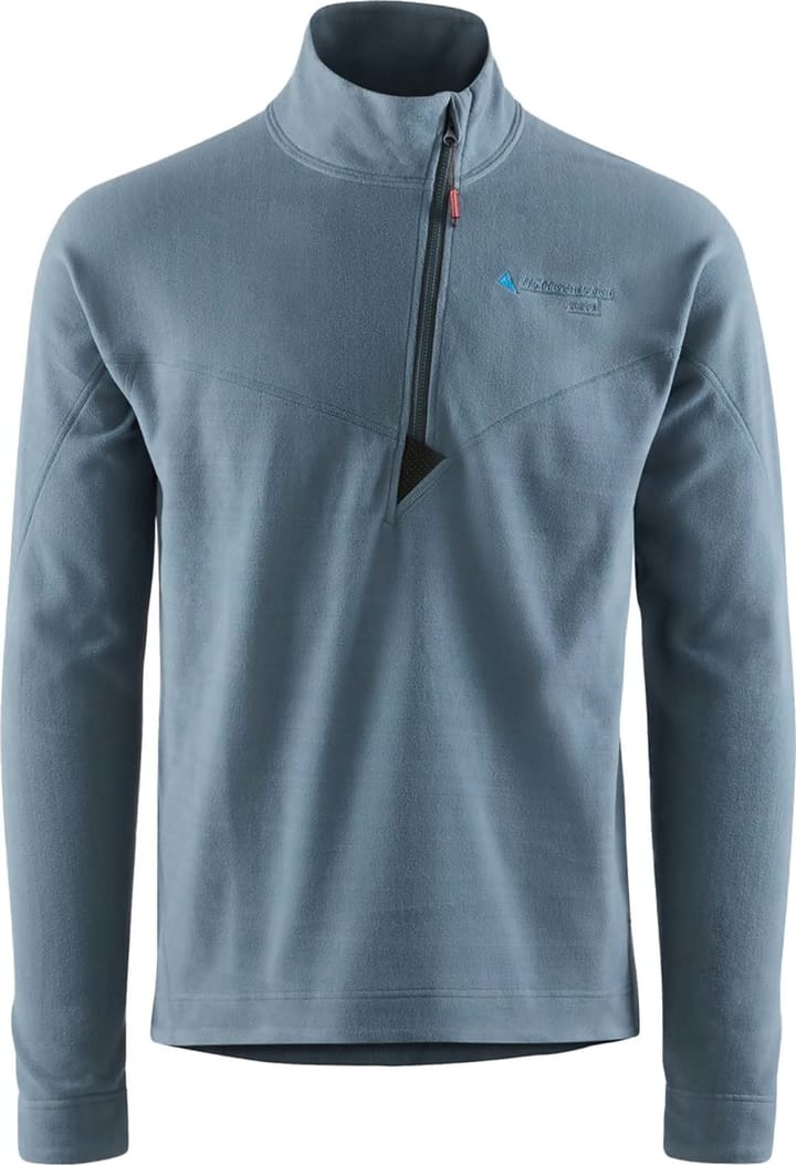 Klättermusen Men's Sigyn Half Zip Sweater Thistle Blue Klättermusen