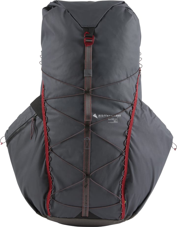 Klättermusen Raido 2.0 Backpack 55L Raven Klättermusen Klättermusen Raido 2.0 Backpack 55L Raven Klättermusen