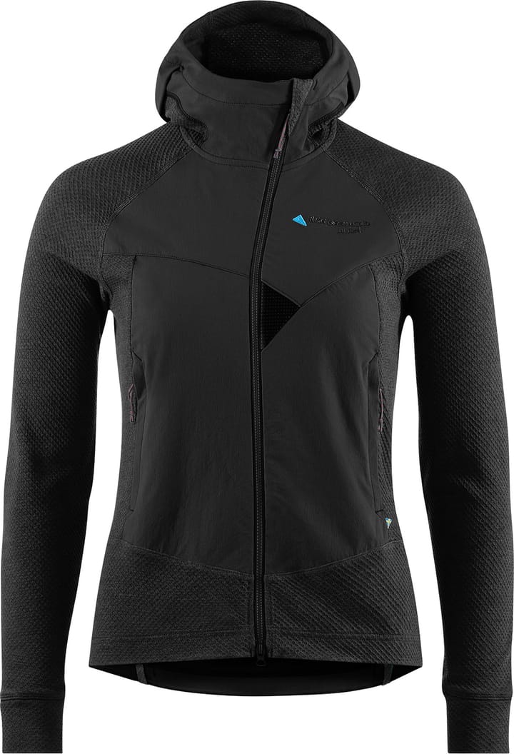 Klättermusen Women's Hugin Zip Hoodie Raven/Raven Klättermusen