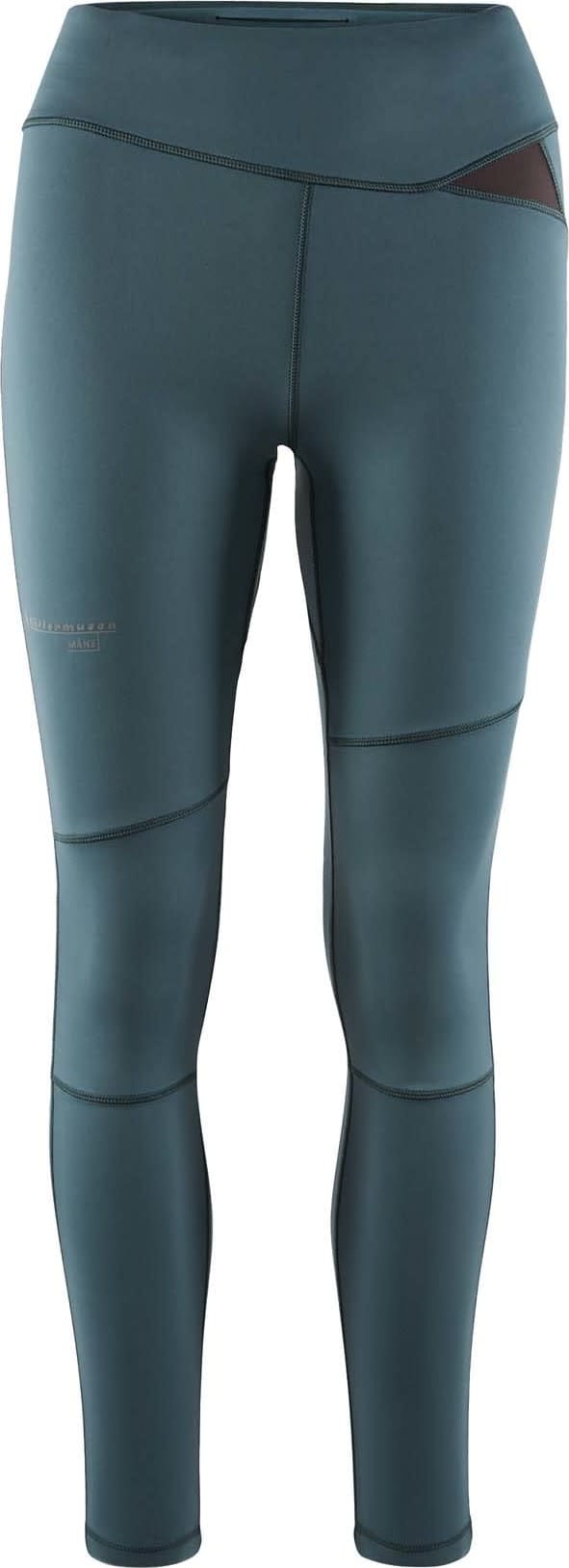 Women's Måne Tights Dark Deep Sea Klättermusen