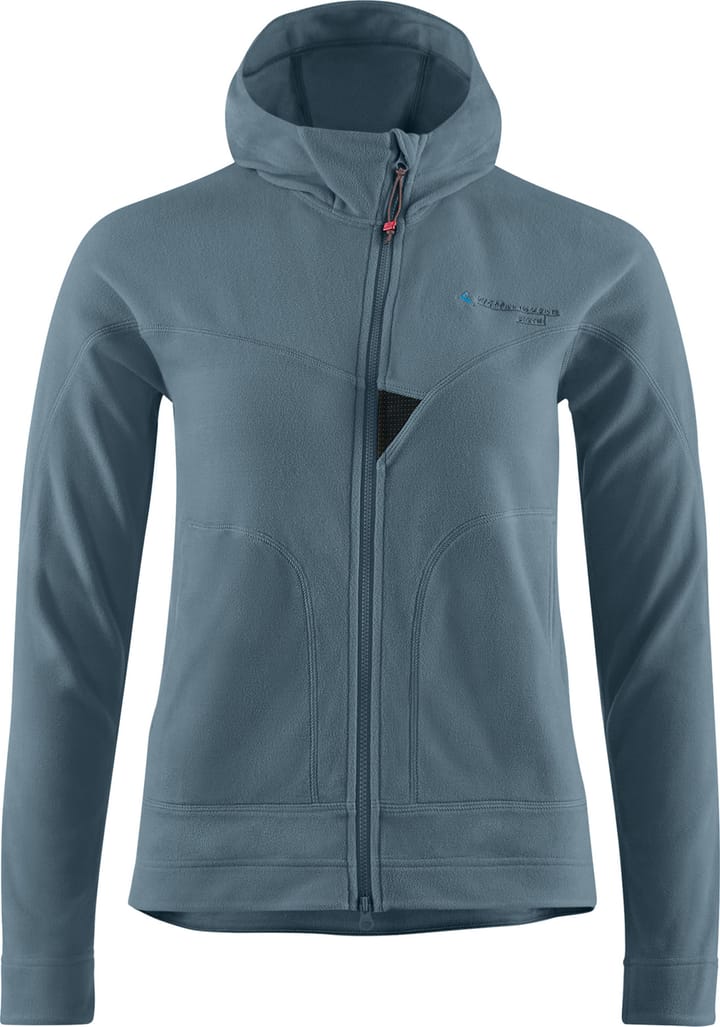 Klättermusen Women's Sigyn Hooded Zip Thistle Blue Klättermusen