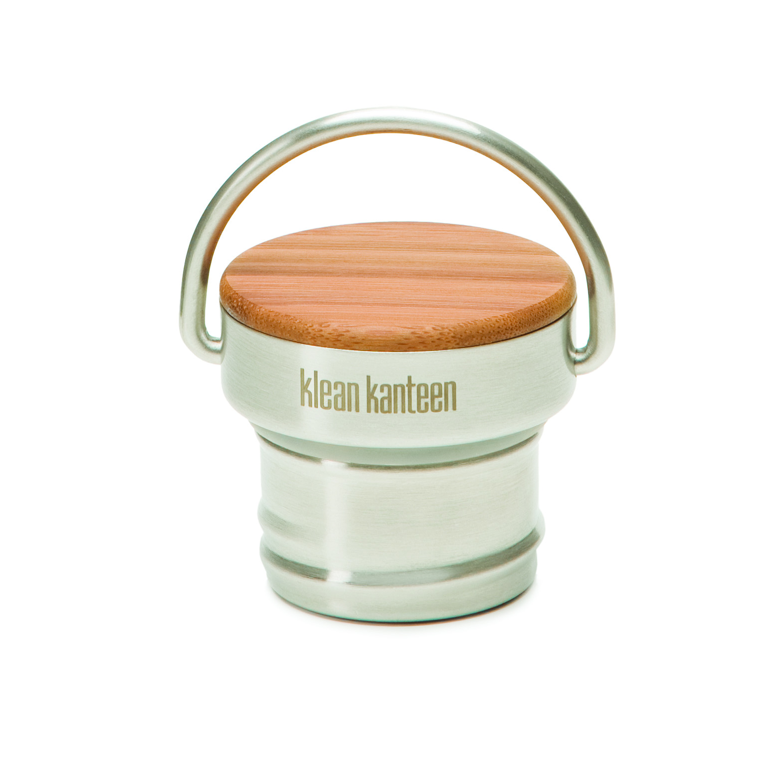Klean Kanteen Bamboo Cap Brushed Stainless