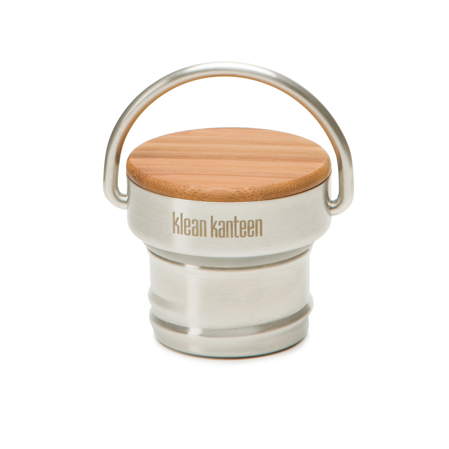 Klean Kanteen Bamboo Cap Brushed Stainless