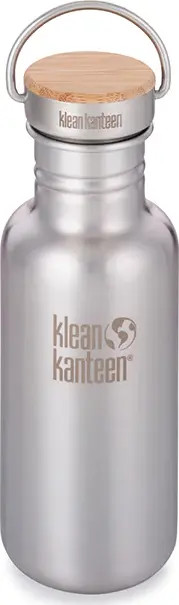 Klean Kanteen Reflect 532 ml (Bamboo Cap) Brushed Stainless 532 ml, Brushed Stainless