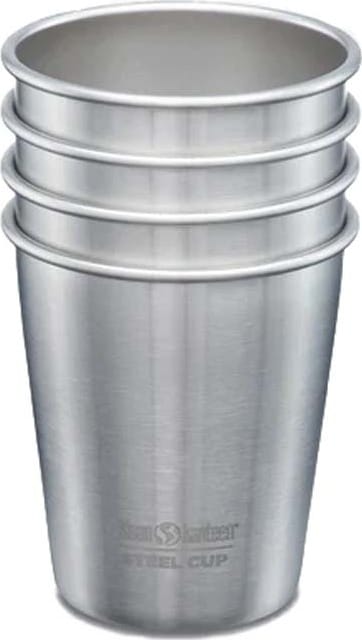 Steel Cup 296 ml 4-pack brushed stainless Klean Kanteen