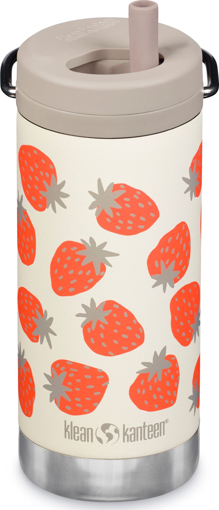 Tkwide 355ml (w/Wide Twist Cap Strawberries Klean Kanteen