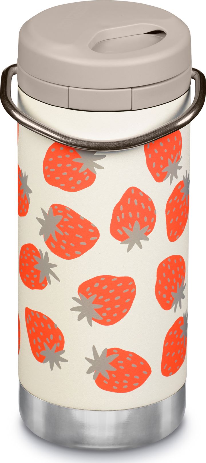 Tkwide 355ml (w/Wide Twist Cap Strawberries Klean Kanteen