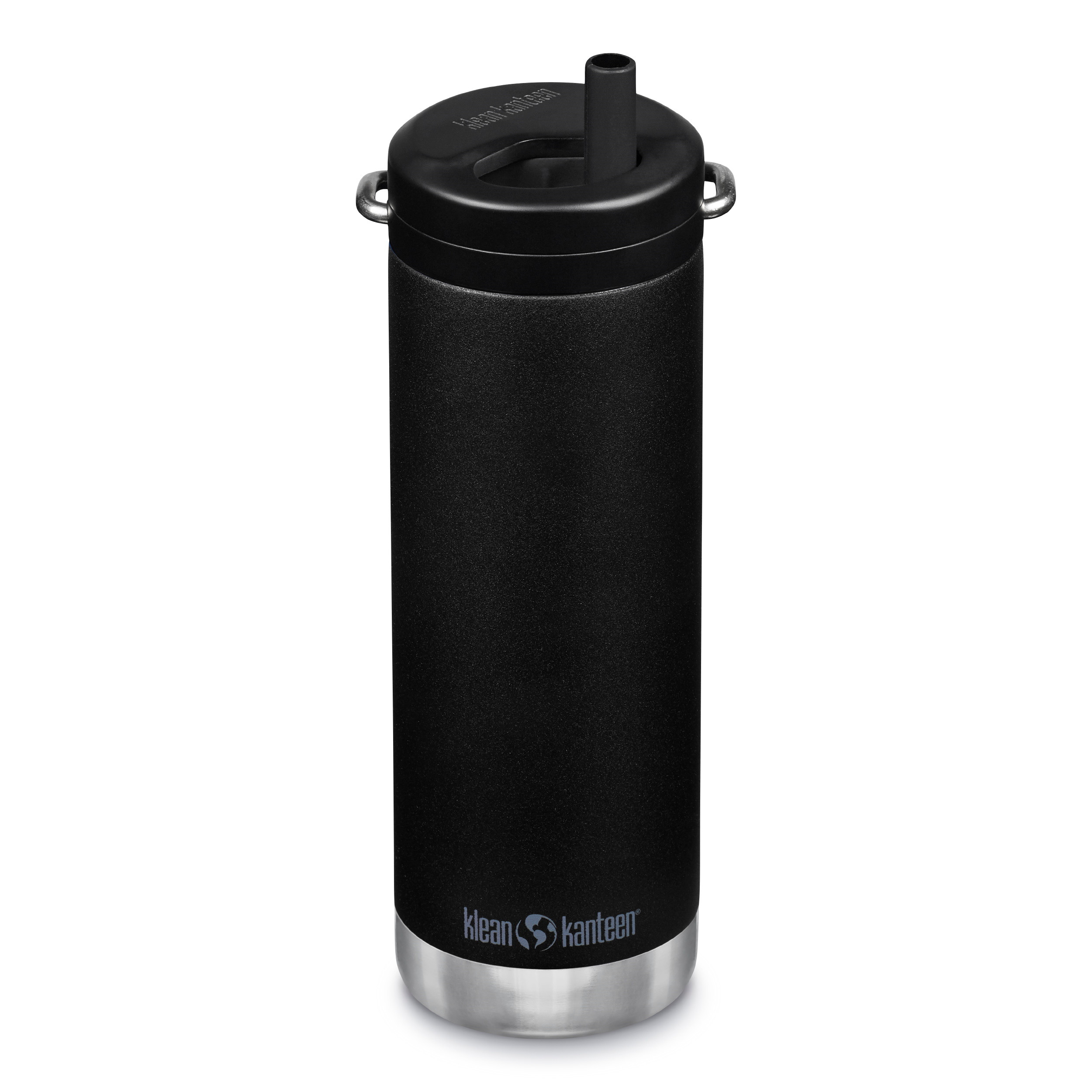 Klean Kanteen Insulated TKWide 473 ml (Twist Cap) Black Termosmuggar 473 ml
