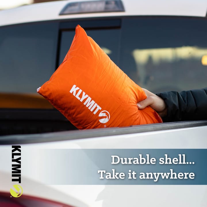 Klymit Drift Car Camp Pillow Regular  Orange Klymit