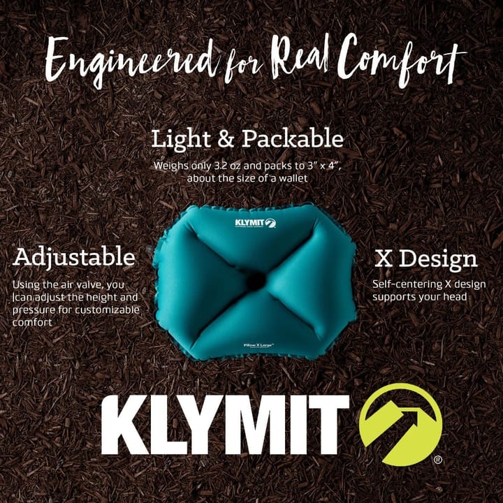 Klymit Pillow X-large Teal Klymit