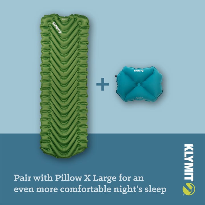 Klymit Static V Long Sleeping Pad  Green Klymit