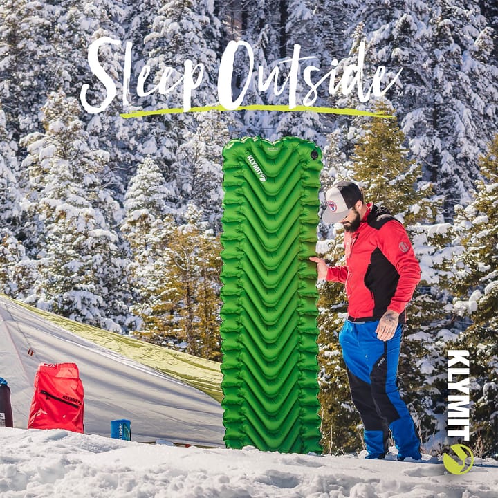 Klymit Static V Long Sleeping Pad  Green Klymit