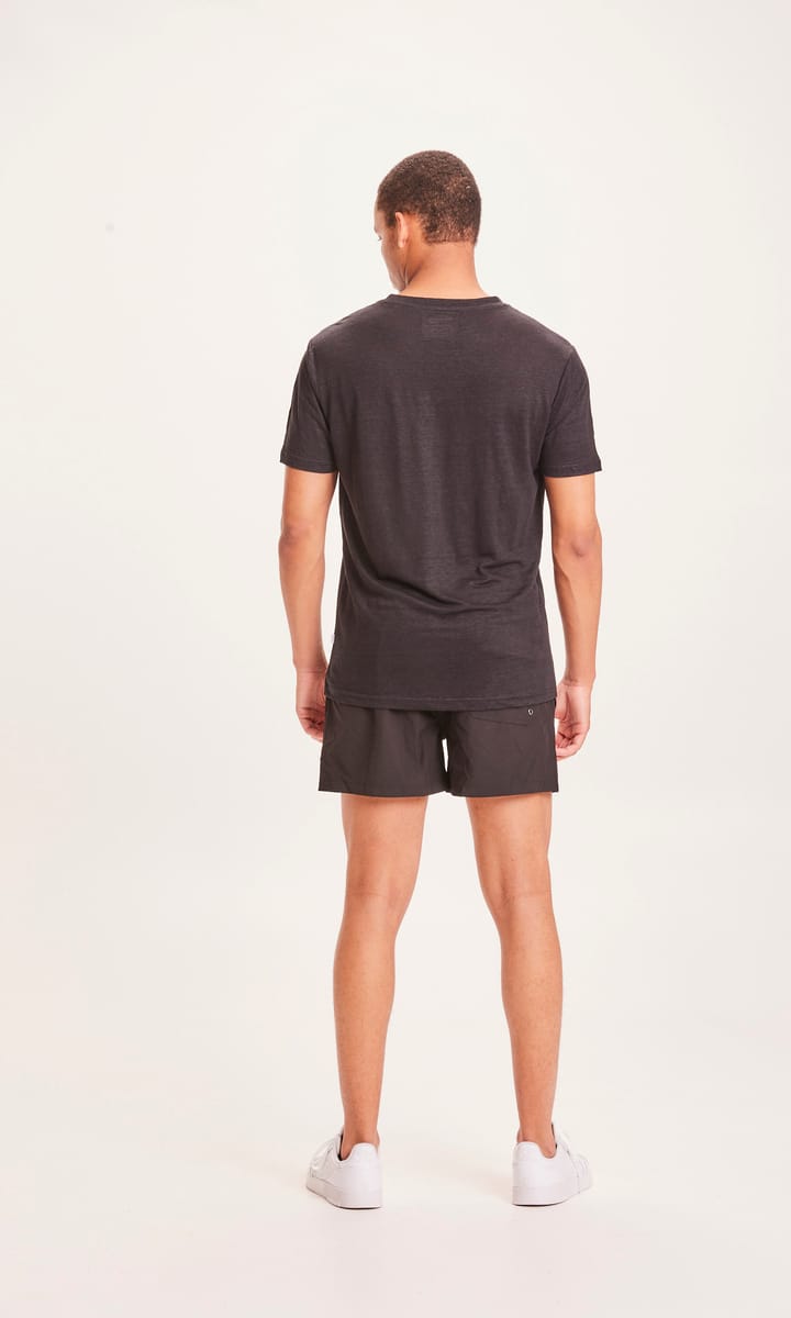 Men's Bay Stretch Swimshorts Black Jet Knowledge Cotton Apparel