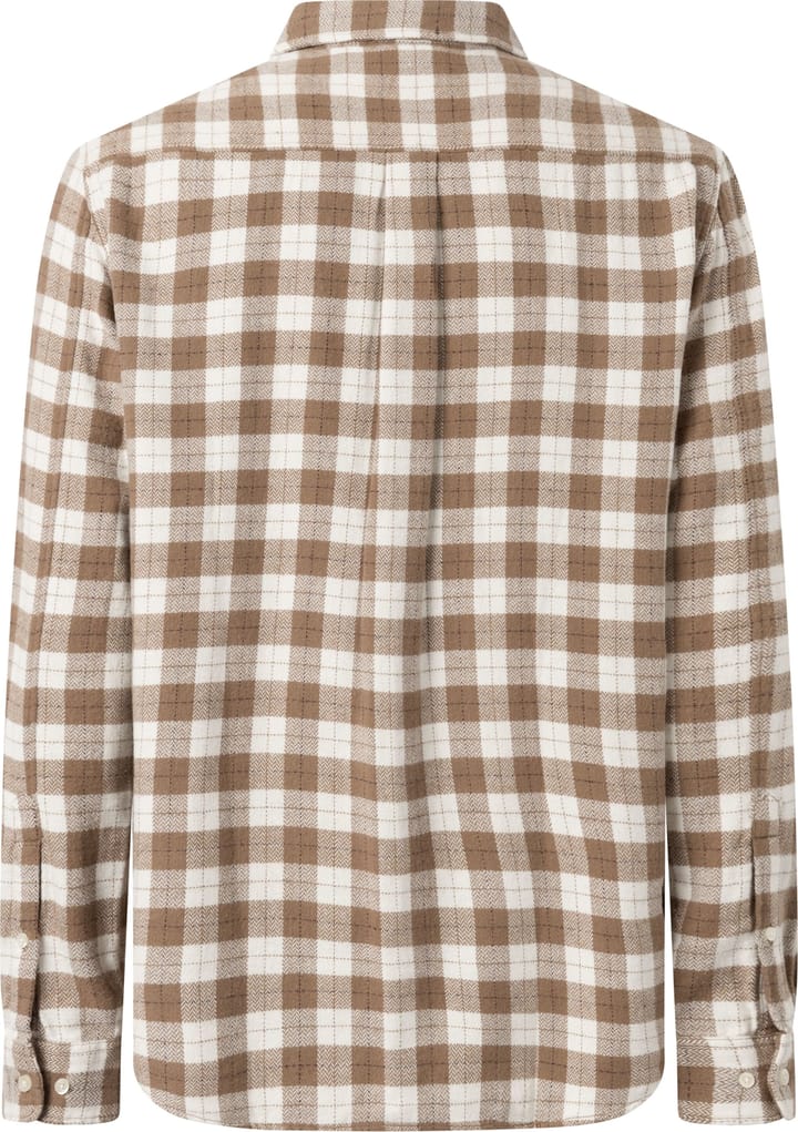 Knowledge Cotton Apparel Men's Loose Fit Checkered Shirt Beige Check Knowledge Cotton Apparel Knowledge Cotton Apparel Men's Loose Fit Checkered Shirt Beige Check Knowledge Cotton Apparel
