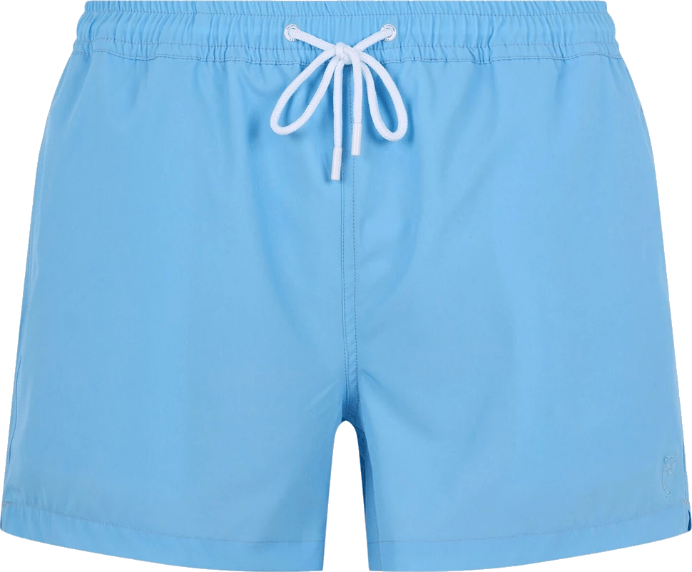 Knowledge Cotton Apparel Men's Bay Stretch Swimshorts Alaskan Blue