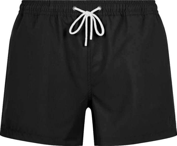 Men's Bay Stretch Swimshorts Black Jet Knowledge Cotton Apparel