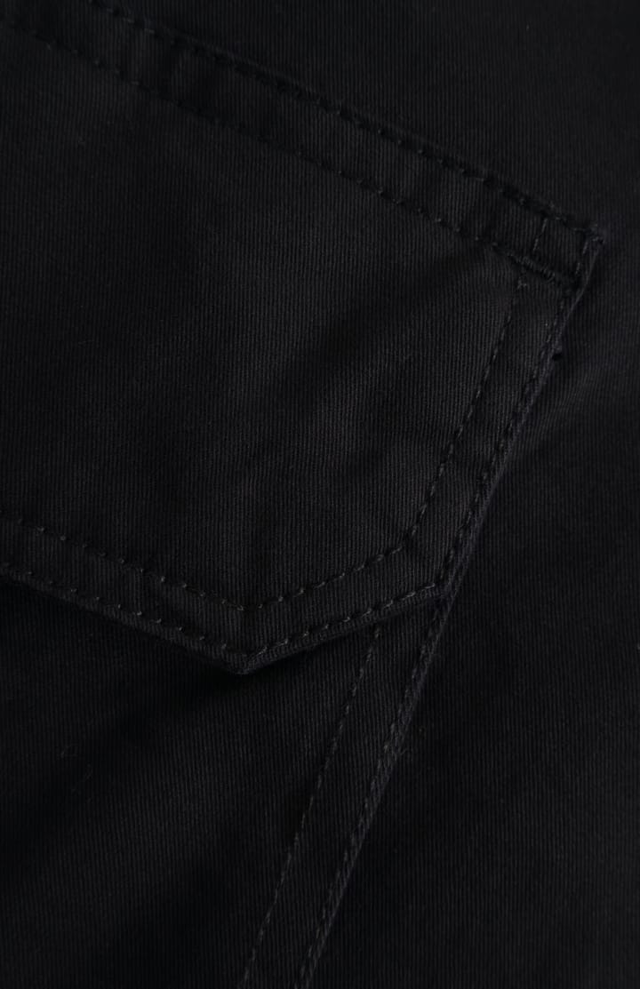 Knowledge Cotton Apparel Men's Cargo Stretched Twill Shorts  Black Jet Knowledge Cotton Apparel