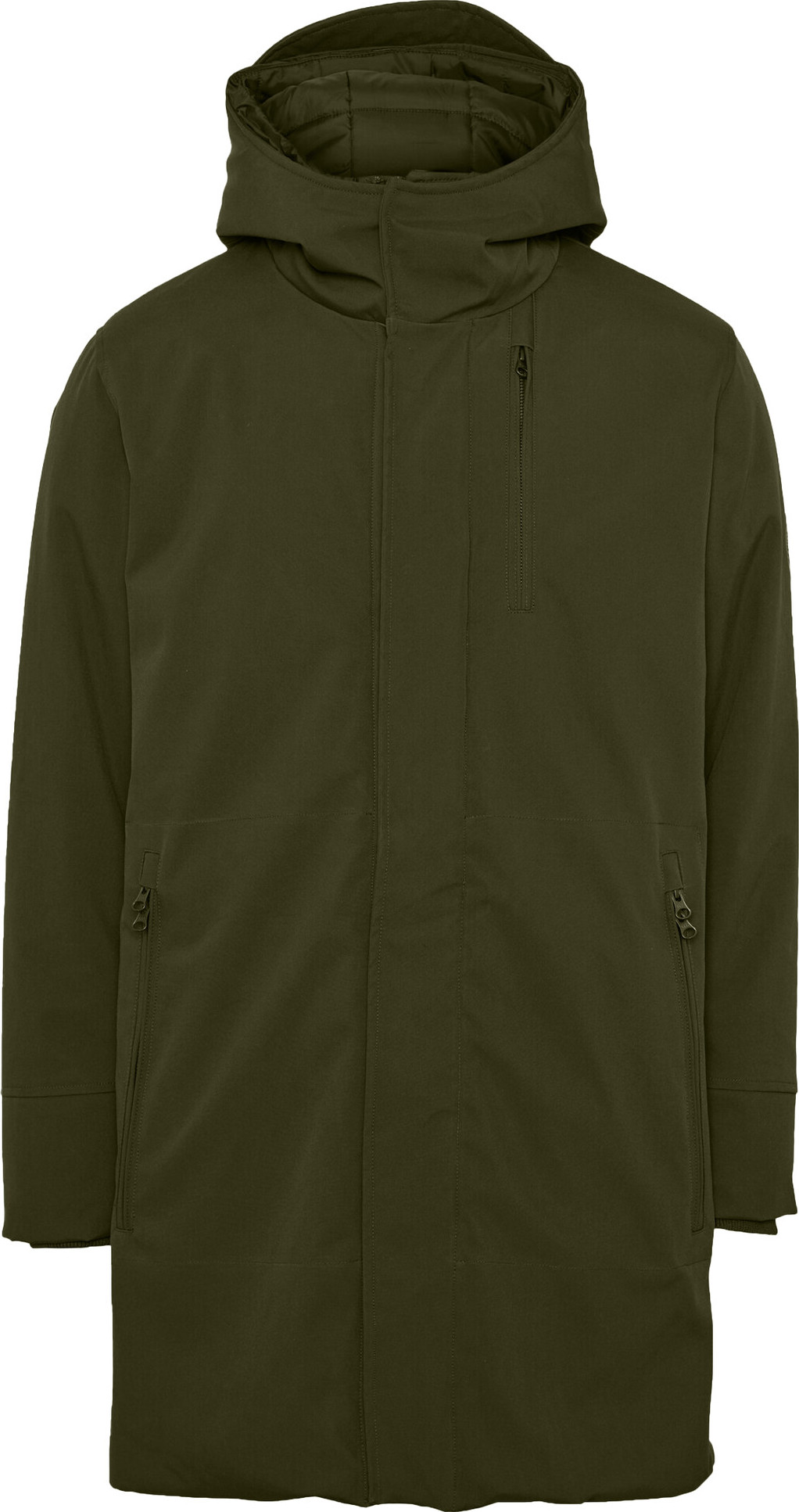 Men’s Long Soft Shell Jacket Climate Shell™ Forrest Night