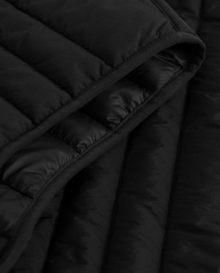 Knowledge Cotton Apparel Men's Go Anywear™ Quilted Padded Zip Vest Black Jet Knowledge Cotton Apparel