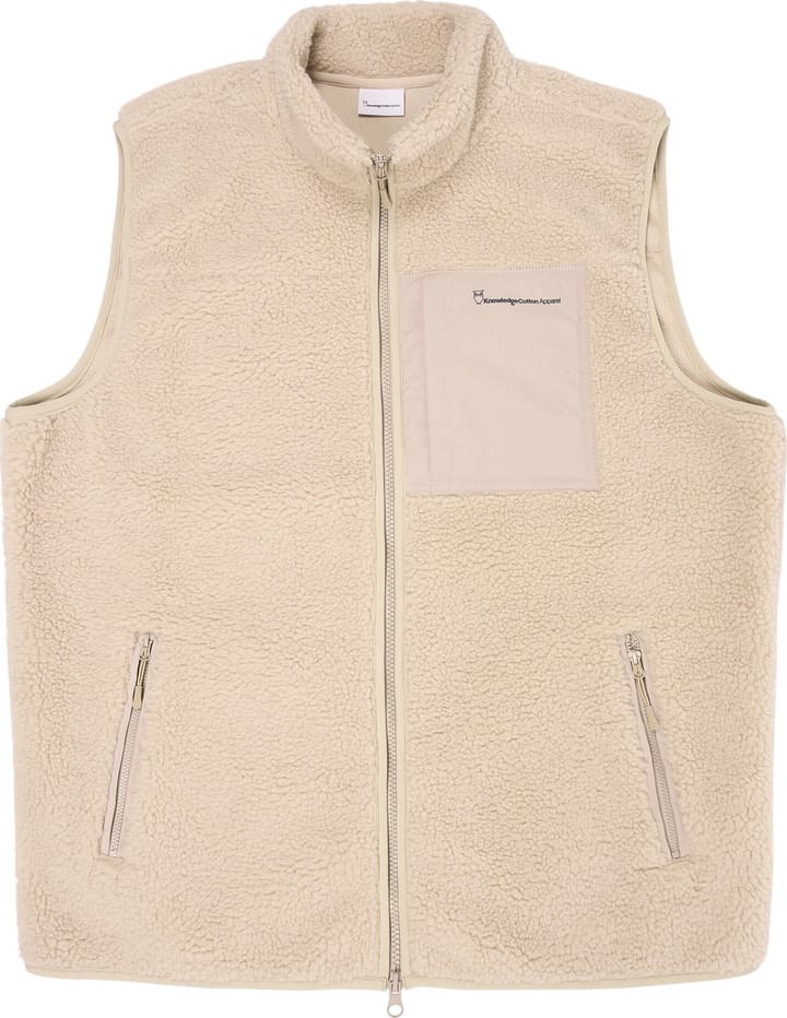 Knowledge Cotton Apparel Men's Teddy Fleece Vest Item Colour Knowledge Cotton Apparel