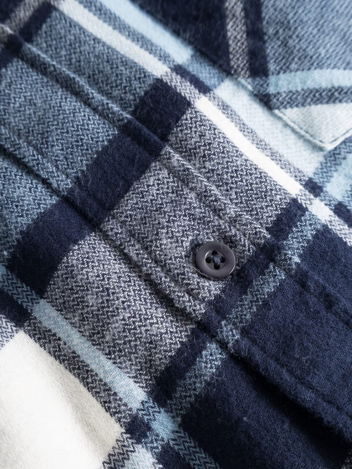 Knowledge Cotton Apparel Men's Regular Fit Checkered Shirt Blue Check Knowledge Cotton Apparel Knowledge Cotton Apparel Men's Regular Fit Checkered Shirt Blue Check Knowledge Cotton Apparel
