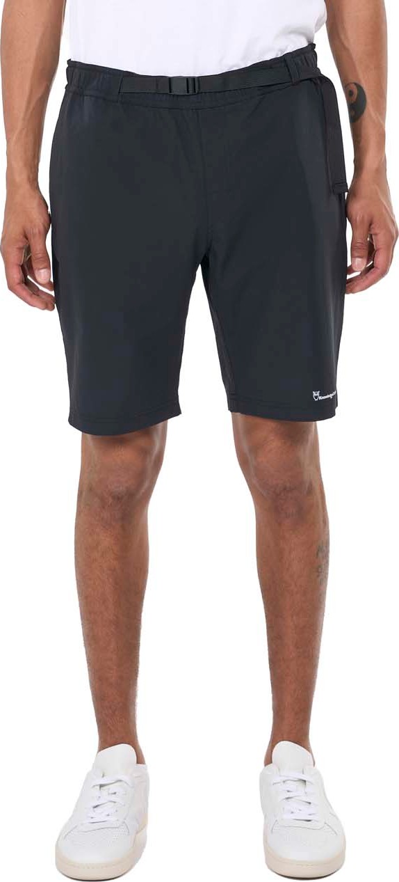 Knowledge Cotton Apparel Men’s Stretch Trekking Shorts Black Jet