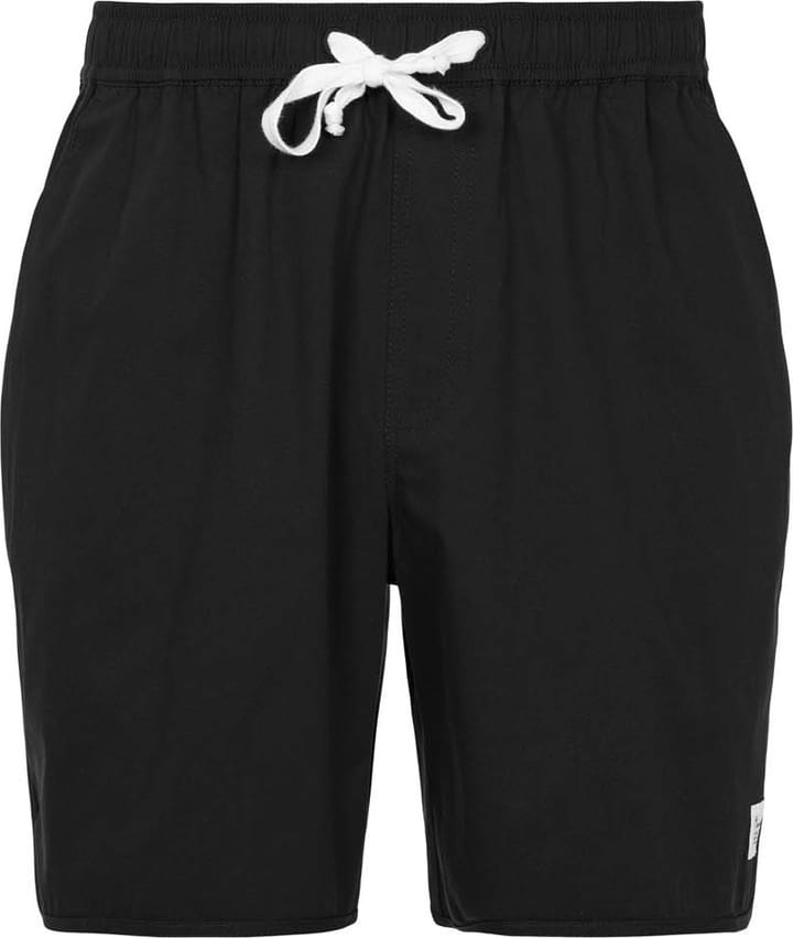 Men's Swim Shorts With Elastic Waist Black Jet Knowledge Cotton Apparel