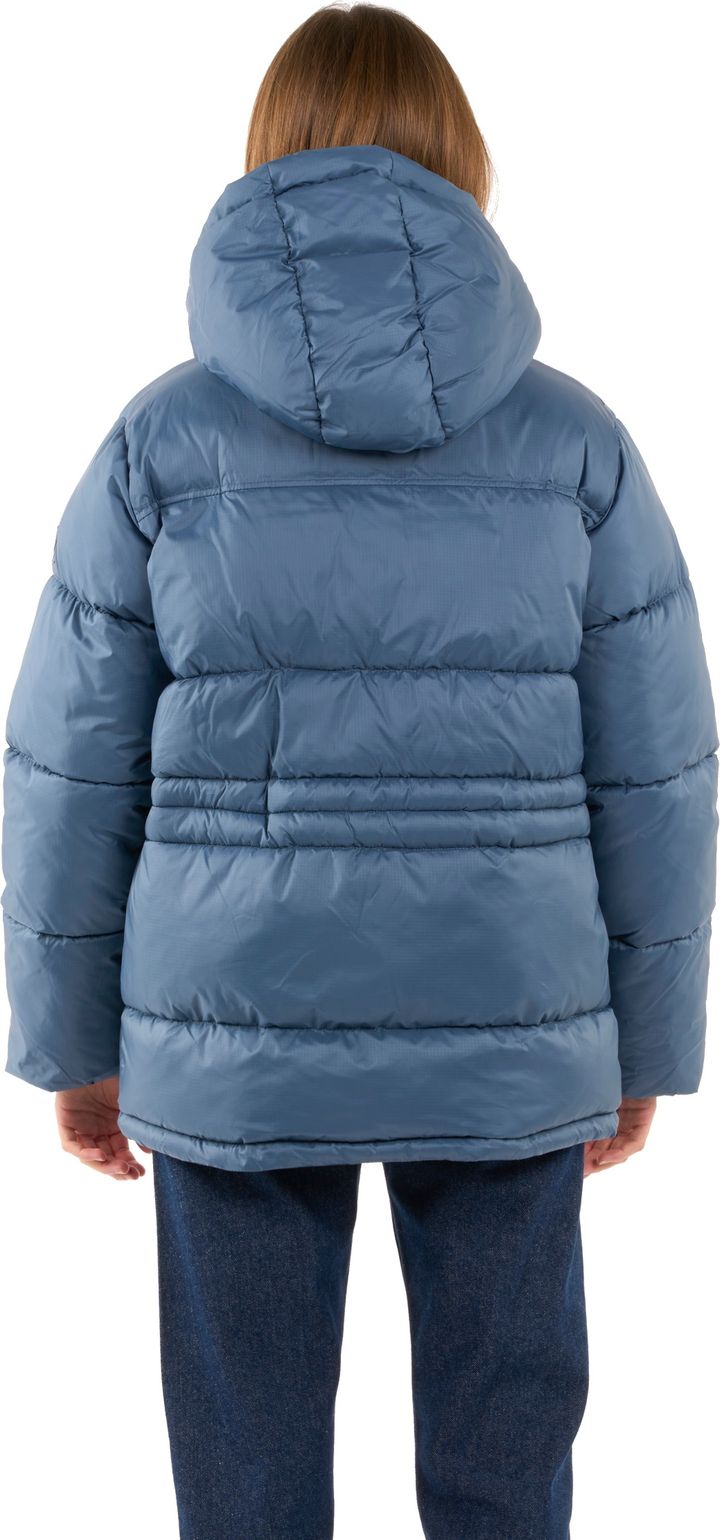 Knowledge Cotton Apparel Women's Thermore™ Short Puffer Jacket Thermoactive™ China Blue Knowledge Cotton Apparel