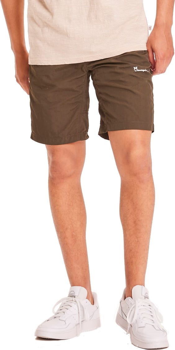 Men's Trek Outdoor Light Packable Shorts Forrest Night Knowledge Cotton Apparel