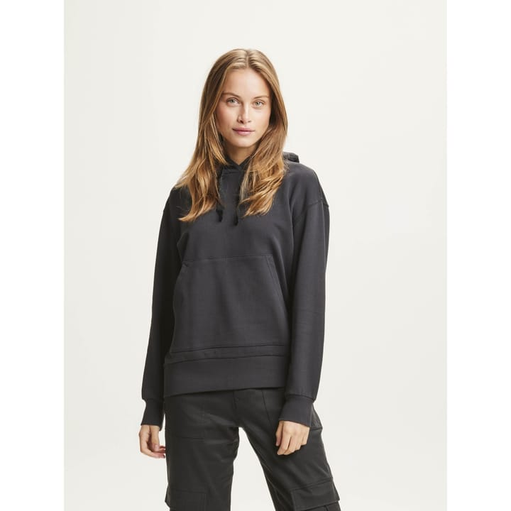 Knowledge Cotton Apparel Women's Daphne Basic Badge Hoodie Black Jet Knowledge Cotton Apparel Knowledge Cotton Apparel Women's Daphne Basic Badge Hoodie Black Jet Knowledge Cotton Apparel